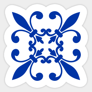 Portugal Tile Pattern Sticker